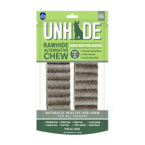 Himalayan Pet Supply Medium Unhide Rawhide Alternative Chew Dog Treats, 170G (Pack Of 7)