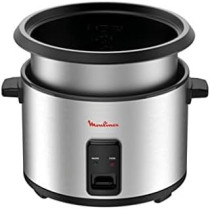 Moulinex Rice Cooker Easyrice 1.8 L Rice Maker 700 W, Silver/Black
