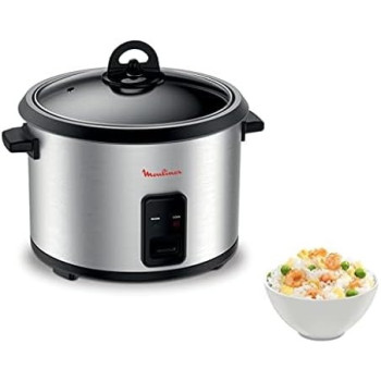 Moulinex Rice Cooker Easyrice 1.8 L Rice Maker 700 W, Silver/Black