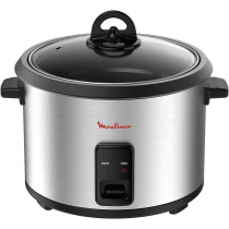 Moulinex Rice Cooker Easyrice 1.8 L Rice Maker 700 W, Silver/Black
