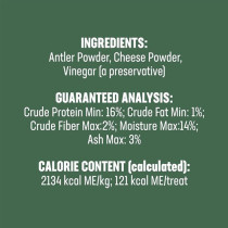 Himalayan Pet Supply Medium Unhide Rawhide Alternative Chew Dog Treats, 283G (Pack Of 5)