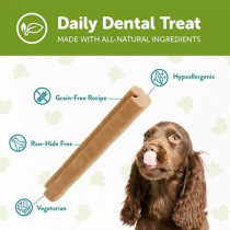 Whimzees Puppy Dental Dog Treats, Stix M/L, 14Pcs, 210G (Pack Of 8)