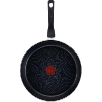 Tefal Generous Cook C2770453, Frying Pan 24 CM, Safe, Non-Stick Coating, Coarse Induction Bottom, Thermo-Signal Pan Heat Indicator
