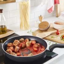 Tefal Generous Cook C2770453, Frying Pan 24 CM, Safe, Non-Stick Coating, Coarse Induction Bottom, Thermo-Signal Pan Heat Indicator