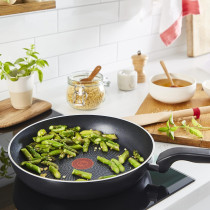 Tefal Generous Cook C2770453, Frying Pan 24 CM, Safe, Non-Stick Coating, Coarse Induction Bottom, Thermo-Signal Pan Heat Indicator
