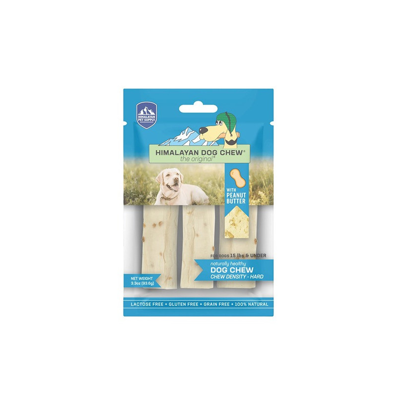 Himalayan Dog Chew Peanut Butter For Dogs 15 Lbs And Under, Small, 93.6G (Pack Of 8)