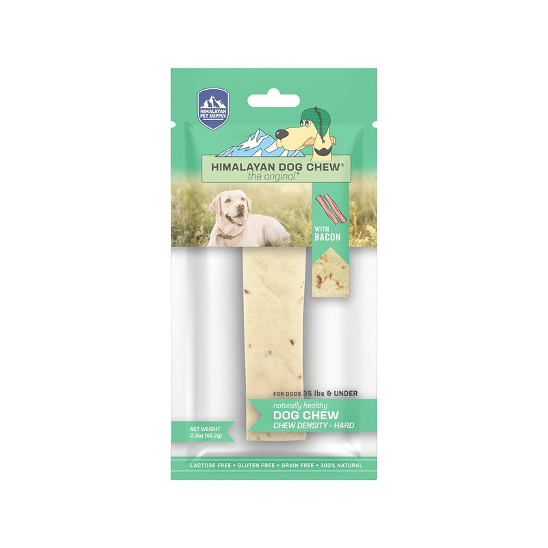 Himalayan Dog Chew With Bacon For Dogs 35 Lbs And Under, 65.2G (Pack Of 8)