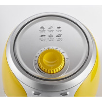 Ariete Air Fryer Mini 2.8L, 1000W, With 6 Programs For Baking And Frying, Non Stick Basket, 200 C Temp, Dehydrate Function, 30 Minute Timer, Ideal For Meat, Fish And Vegetables