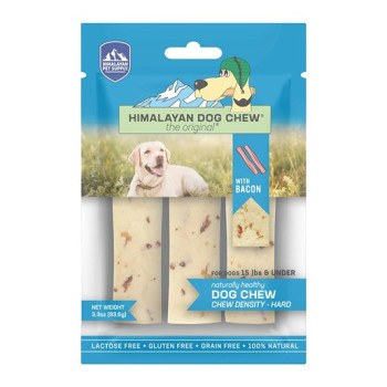 Himalayan Dog Chew With Bacon For Dogs 15 Lbs And Under, 93.6G (Pack Of 6)
