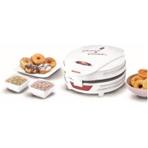 Ariete Electric Donut Maker With Non Stick Plate, Safety Lock, 700W, 7 Donuts At A Time, Party, Breakfast, Snacks