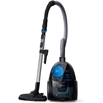 Philips Powerpro Compact Black, 1800W, 330W Suction Power, Hepa Filter, Easy To Empty Dust Bucket, 1.5L Dust Capacity