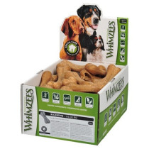 Whimzees Ricebone Natural Daily Dental Dog Treat, Large, 9Pcs (Pack Of 6)