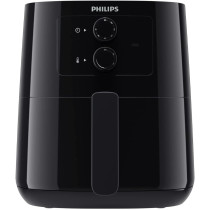 Philips Essential Air Fryer With Rapid Air Technology, Analogue, Black, 0.8Kg, 4.1L,50HZ