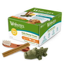 Whimzees Daily Dental Treats Variety Value Box, Large, 14Pcs (Pack Of 3)