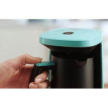Beko Turkish Coffee Machine, 500W, 3 Cup, One Touch Control, Lack Of Bean Indicator, Anti-Spill Made In Turkey, Blue