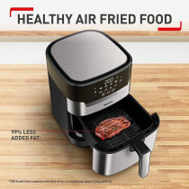 Tefal Air Fryer Easy Fry and Grill Digital 2-In-1 4.2 L Capacity 1550 W Healthy Cooking Air Fry and Grill 8 Automatic Programs Adjustable Temperature Timer