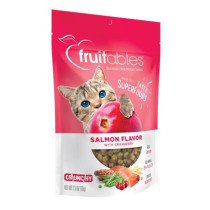 Fruitables Deliciously Healthy Made With Tasty Superfood Salmon Flavor Cranberry Cat Treats 70 G (Pack of 16)