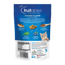 Fruitables Made With Tasty Superfood Chicken Flavour Blueberry Cat Treats 70 G (Pack of 16)