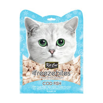 Kit Cat Freeze Bites Cod Fish Dried Cat Treats 15 G (Pack of 18)