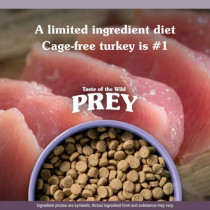 Taste Of The Wild Prey Turkey Recipe For Cat With Limited Ingredients, 2.7 KG