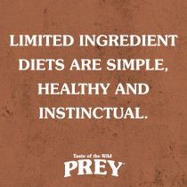 Taste Of The Wild Prey Turkey Recipe For Cat With Limited Ingredients, 6.8 KG