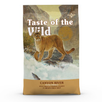Taste Of The Wild Canyon River Feline Recipe With Trout And Smoked Salmon High Protein Dry Cat Food, 2 KG