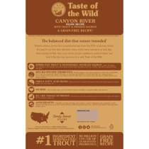 Taste Of The Wild Canyon River Feline Recipe With Trout And Smoked Salmon High Protein Dry Cat Food, 2 KG