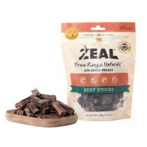Zeal Free Range Naturals Air Dried Beef Sticks, 125g (Pack of 8)