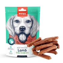 Wanpy Oven Roasted Lamb Sausages, 100g (Pack of 24)
