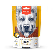 Wanpy Soft Oven Roasted Beef Jerky Slices, 100g (Pack of 16)