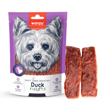 Wanpy Soft Oven Roasted Duck Fillets, 100g (Pack of 16)