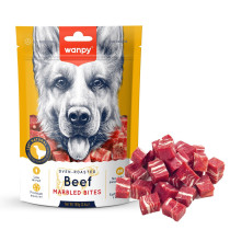 Wanpy Oven Roasted Beef Marbled Bites, 100g (Pack of 18)