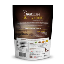 Fruitables Skinny Minis Dog Treats Grilled Bison, 141g (Pack of 10)