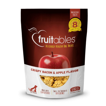 Fruitables Crispy Bacon And Apple Flavor, 198g (Pack of 10)