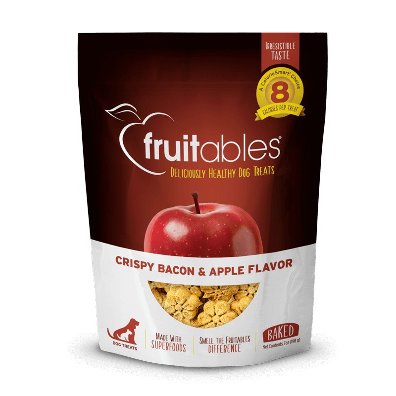 Fruitables Crispy Bacon And Apple Flavor, 198g (Pack of 10)