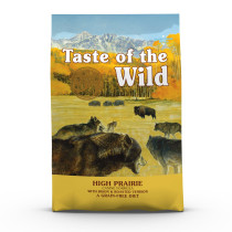 Taste Of The Wild Grain Free Premium High Protein Dry Dog Food High Prairie Adult Roasted Bison And Roasted Venison, 2kg