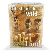 Taste Of The Wild Wet Food Lamb Fruit And Veg Tray, 390gm (Pack of 18)