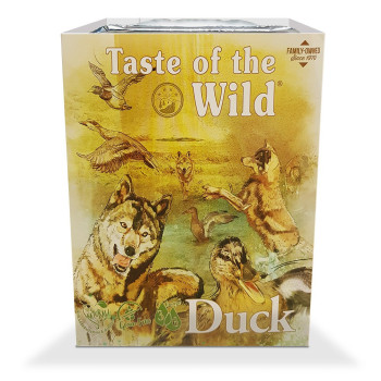 Taste Of The Wild Wet Food Duck Fruit And Veg Tray, 390gm (Pack of 18)