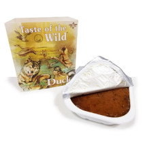 Taste Of The Wild Wet Food Duck Fruit And Veg Tray, 390gm (Pack of 18)