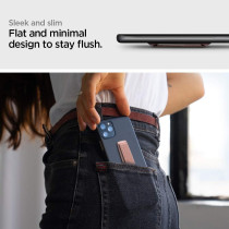 Spigen Flex Strap Cell Phone Grip/Universal Grip/Smartphone Holder Soft Elastic Strap Holder Designed For All Smartphones And Tablets, Rose Gold