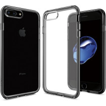 Spigen Neo Hybrid Crystal Designed For Apple iPhone 7 Plus Case (2016), Jet Black