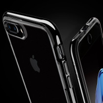 Spigen Neo Hybrid Crystal Designed For Apple iPhone 7 Plus Case (2016), Jet Black