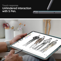 Spigen Tempered Glass Screen Protector (GlasTR Slim) Designed for Galaxy Tab S6 10.5 Inch, Galaxy Tab S5e 10.5 Inch (2019)