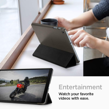Spigen Smart Fold Designed for Galaxy Tab A 10.1 Case (2019)T510/T515, Black
