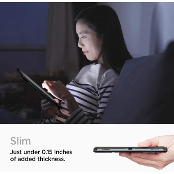 Spigen Smart Fold Designed for Galaxy Tab A 10.1 Case (2019)T510/T515, Black