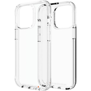 Zagg Gear4 Crystal Palace Clear Case With Advanced Impact Protection (Approved by D3O), Slim, Tough Design For Apple iPhone 13 Pro Clear, 702008196