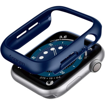 Spigen Thin Fit Designed For Apple Watch Case For 44mm Series SE2/6/SE/5/4, Blue