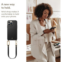 Cyrill Classic Charm Designed For iPhone 13 Pro Max Case (2021), Black