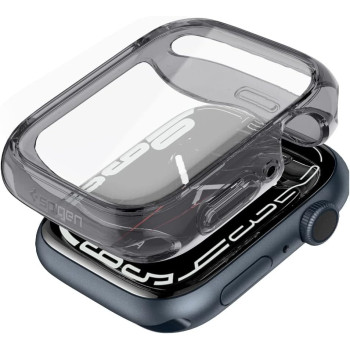 Spigen Ultra Hybrid Designed For Apple Watch Case With Screen Protector For Apple Watch Series, 7 41mm, Space Crystal