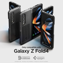 Spigen Neo Hybrid S Designed Cover Compatible For Galaxy Z Fold 4 Case (2022), Black